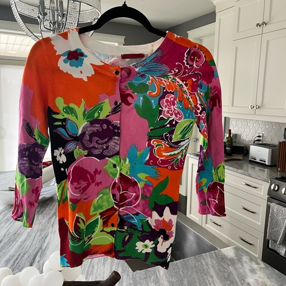 Red dressing rich sweater for the spring summer extra small - Picture 12 of 16